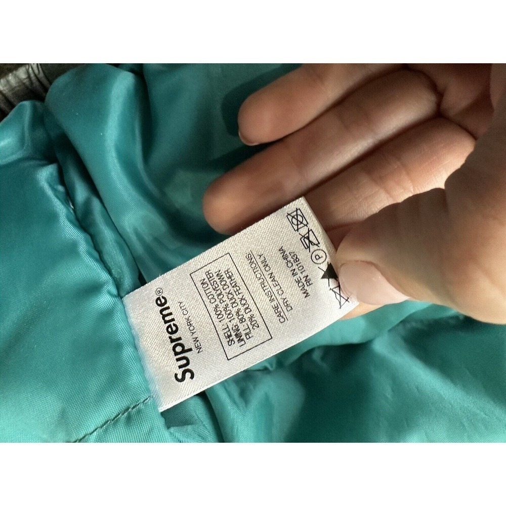Supreme Coat F**k Candle Size Medium Down Fill Puffer Jacket​​​​ - Picture 8 of 14